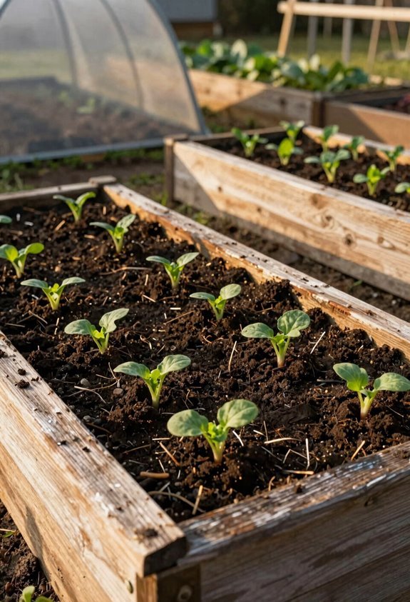 7 Benefits of Raised Vegetable Beds for a Better Harvest 3 raised beds warm soil earlier extending season