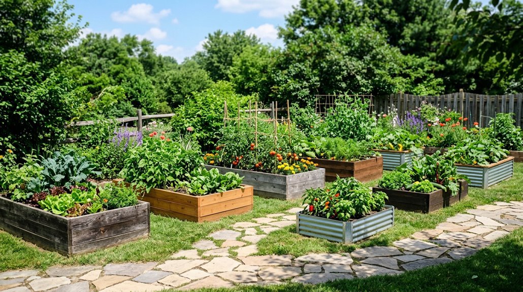 raised garden bed costs budget to premium