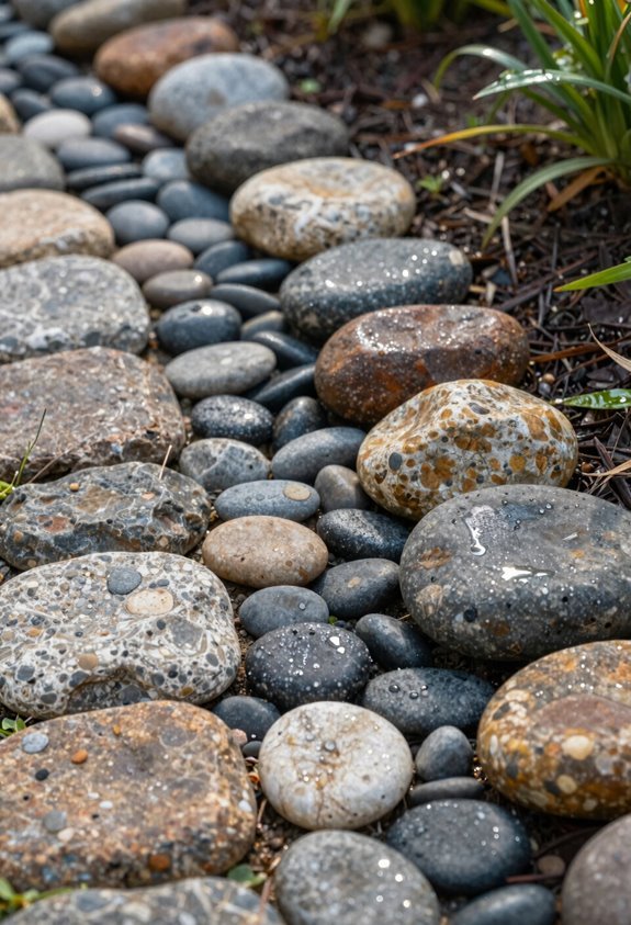 scavenge rocks for borders