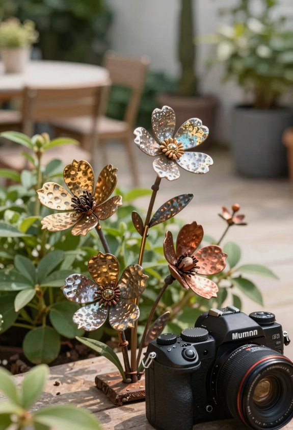 scrap metal blooms endure forever