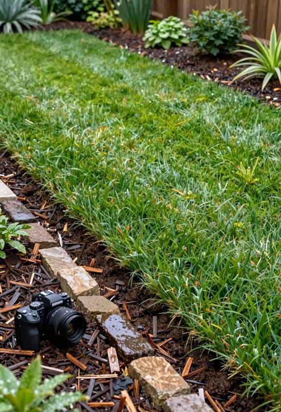 sharp v edge trench maintenance