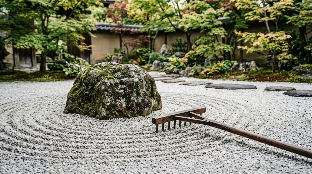 step by step zen garden construction