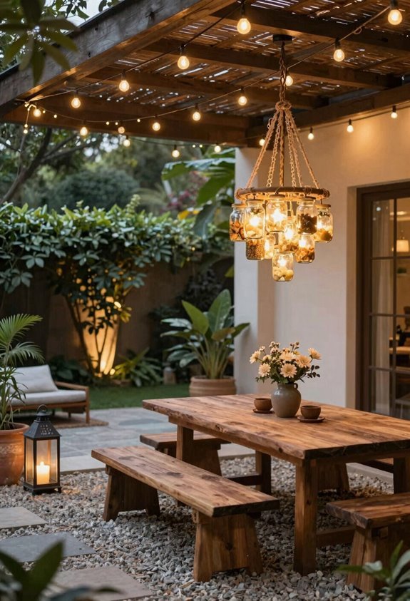 string lights diy chandeliers elevate ambiance