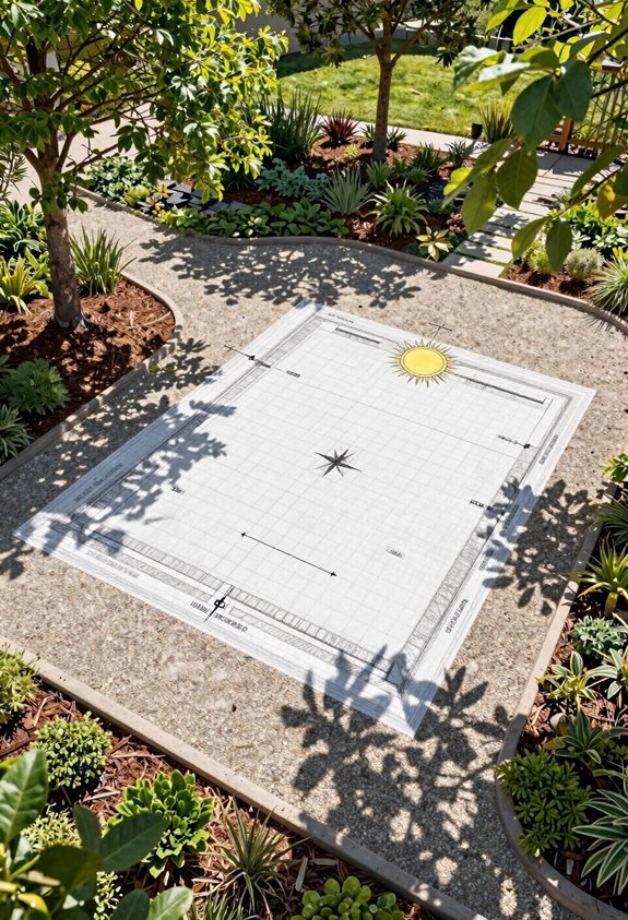 sunlight wind drainage existing elements