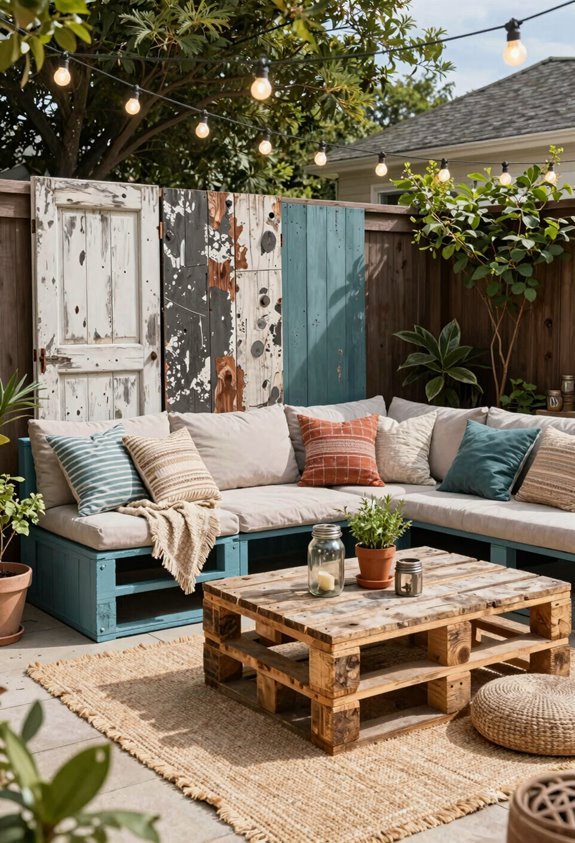 thrifted finds repurposed seating
