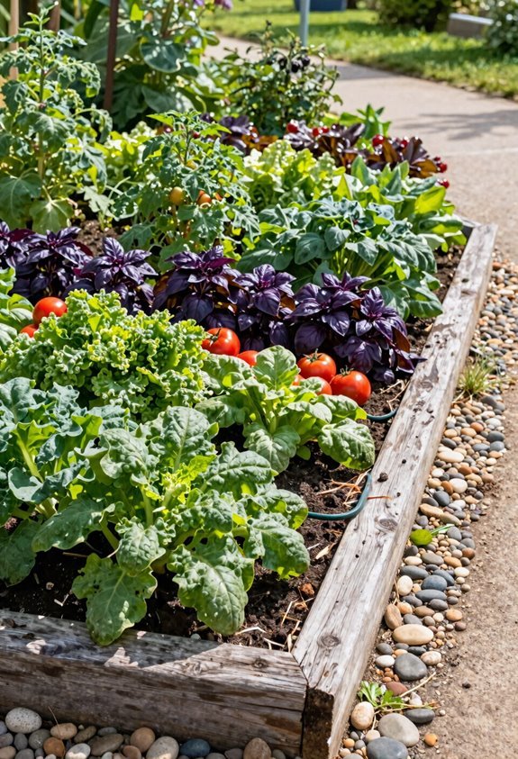 tiered raised beds maximize sun exposure harvest