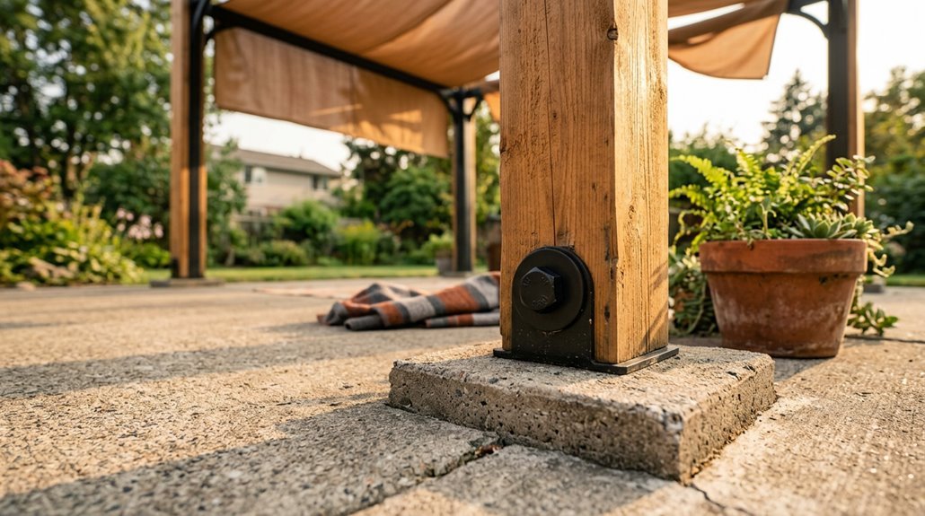 top rated gazebo concrete anchors 2026