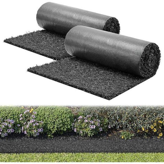 vevor rubber mulch mat rolls
