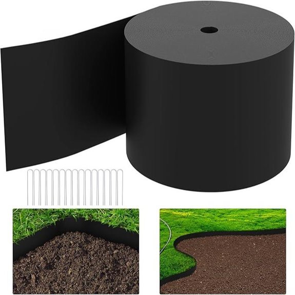 watayo 50 ft grass barrier