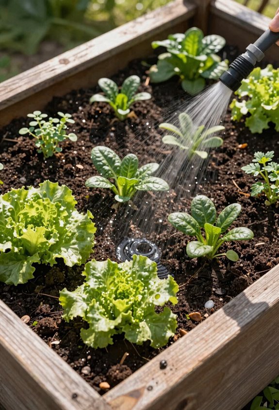 water deeply wait days mulch helps