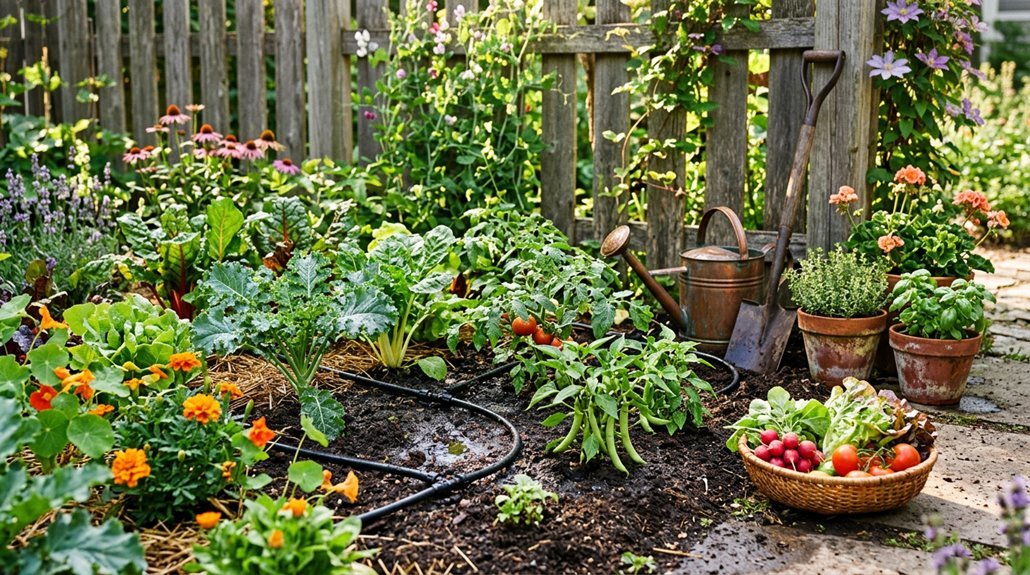 watering outdoor plants regularly tips