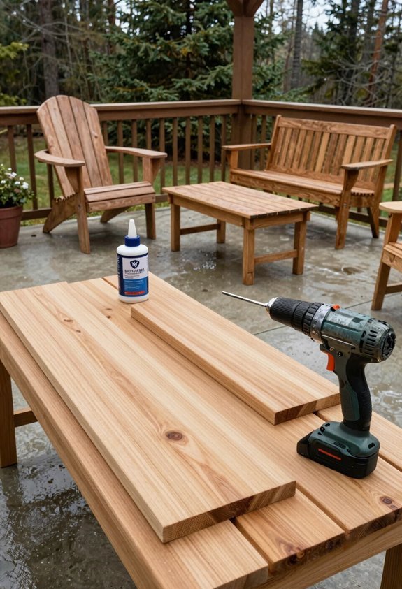 weatherproofed durable outdoor builds