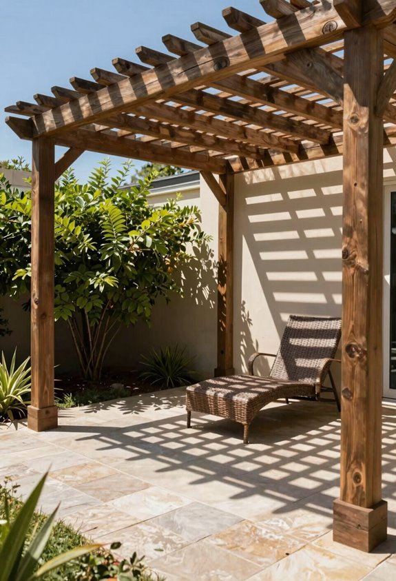 wood vs metal pergola uv performance and climate specific choices